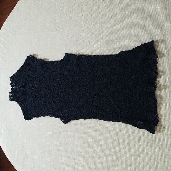 Hanky Panky High Necked 🖤Black🖤Lace Top - Picture 2 of 6